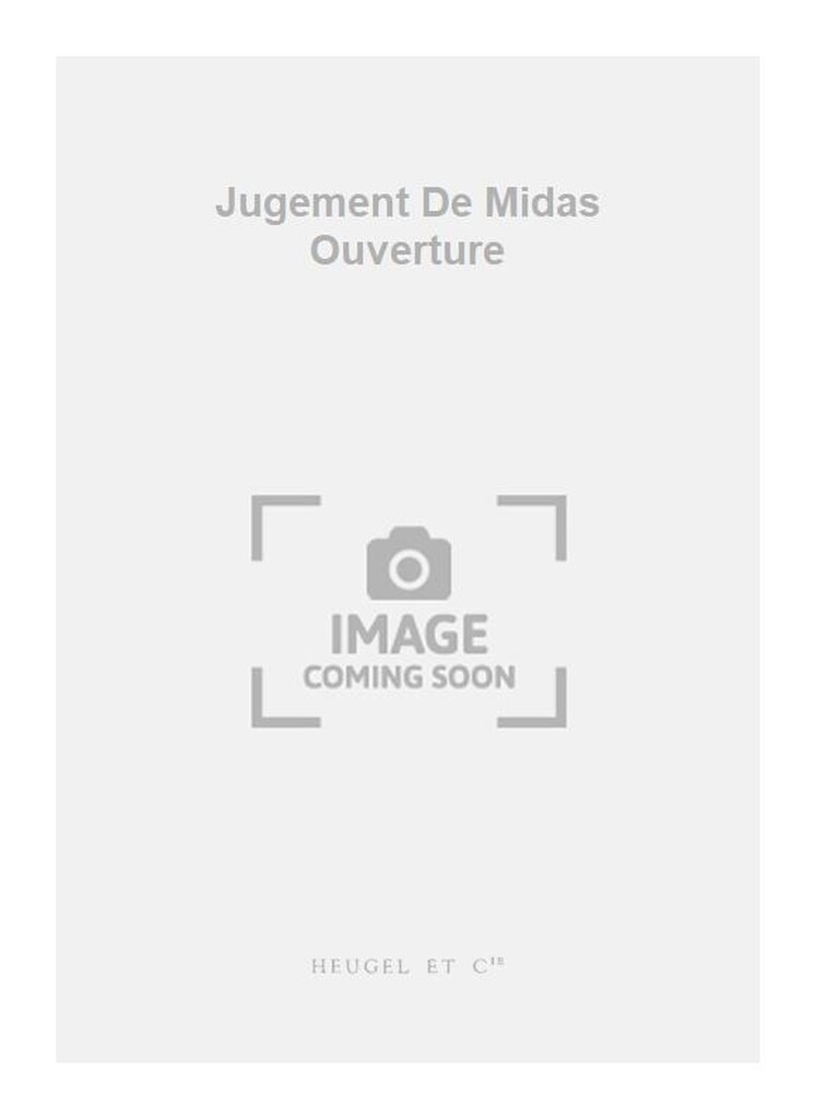 Jugement De Midas Ouverture